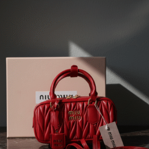 Miu Miu Arcadie Matelassé leather