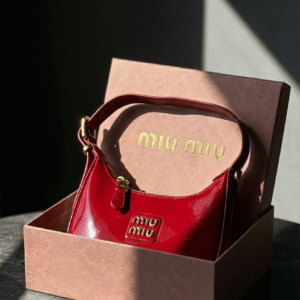 Pre-Loved Leather Hobo Bag With Strap